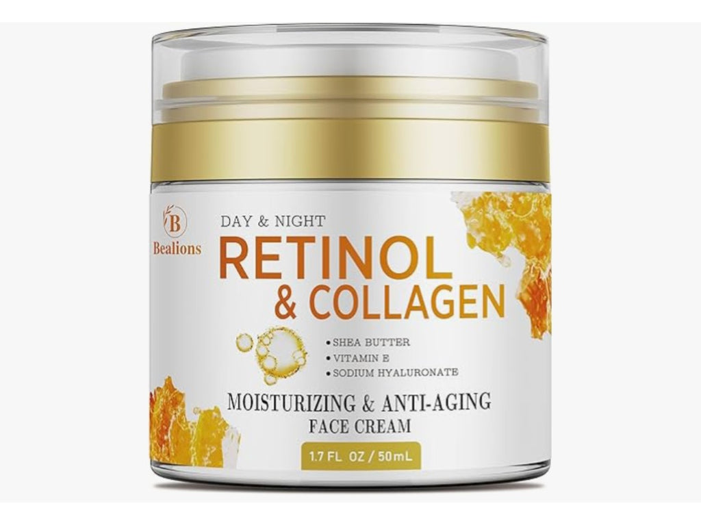 Retinol & Collagen Crema Facial– Hidratante y Antiedad