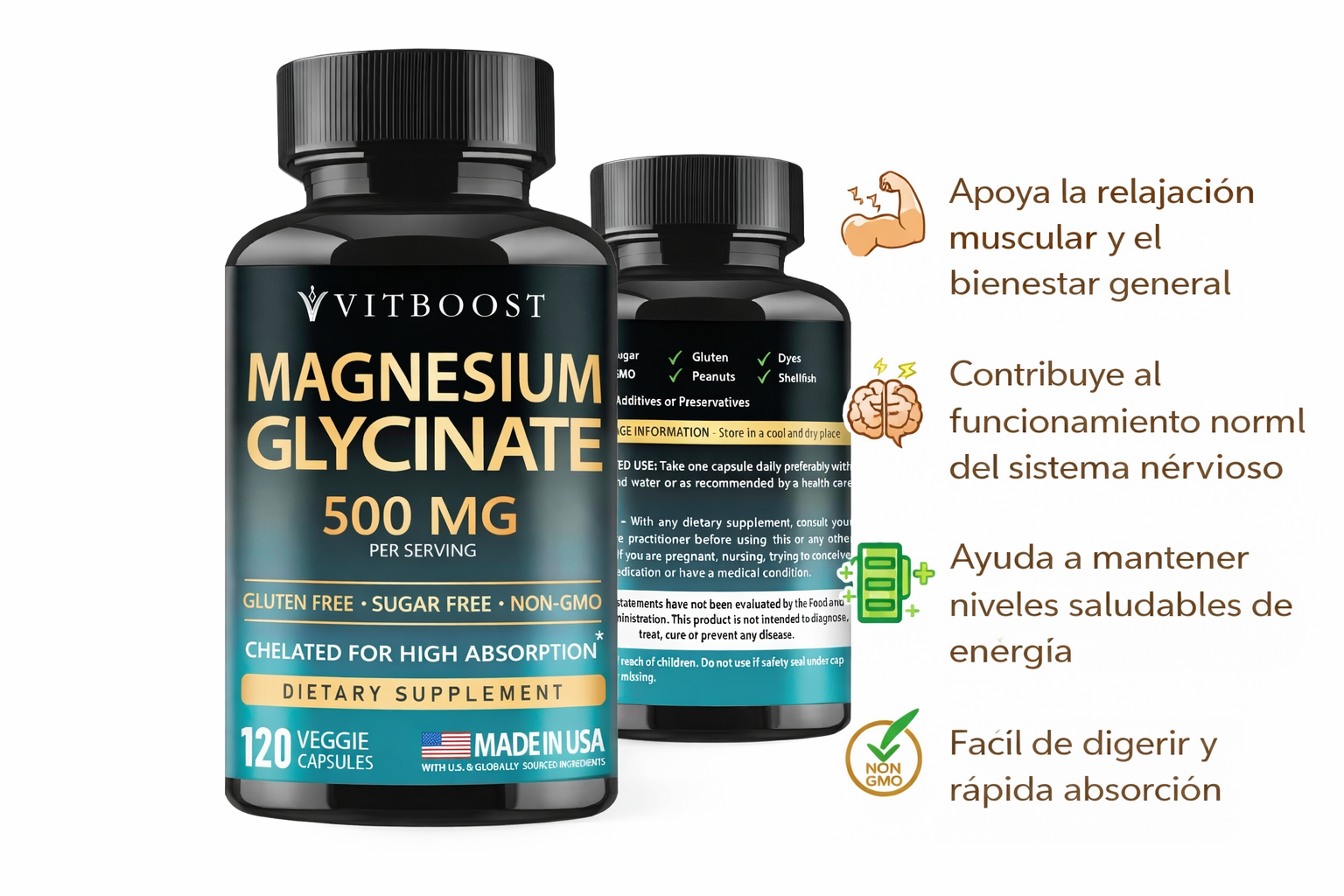 Magnesium Glycinate 500 mg