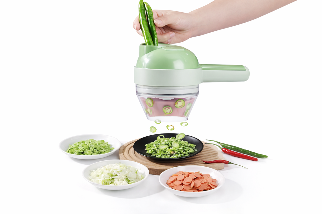 Cortador de Verduras Eléctrico 5 en 1