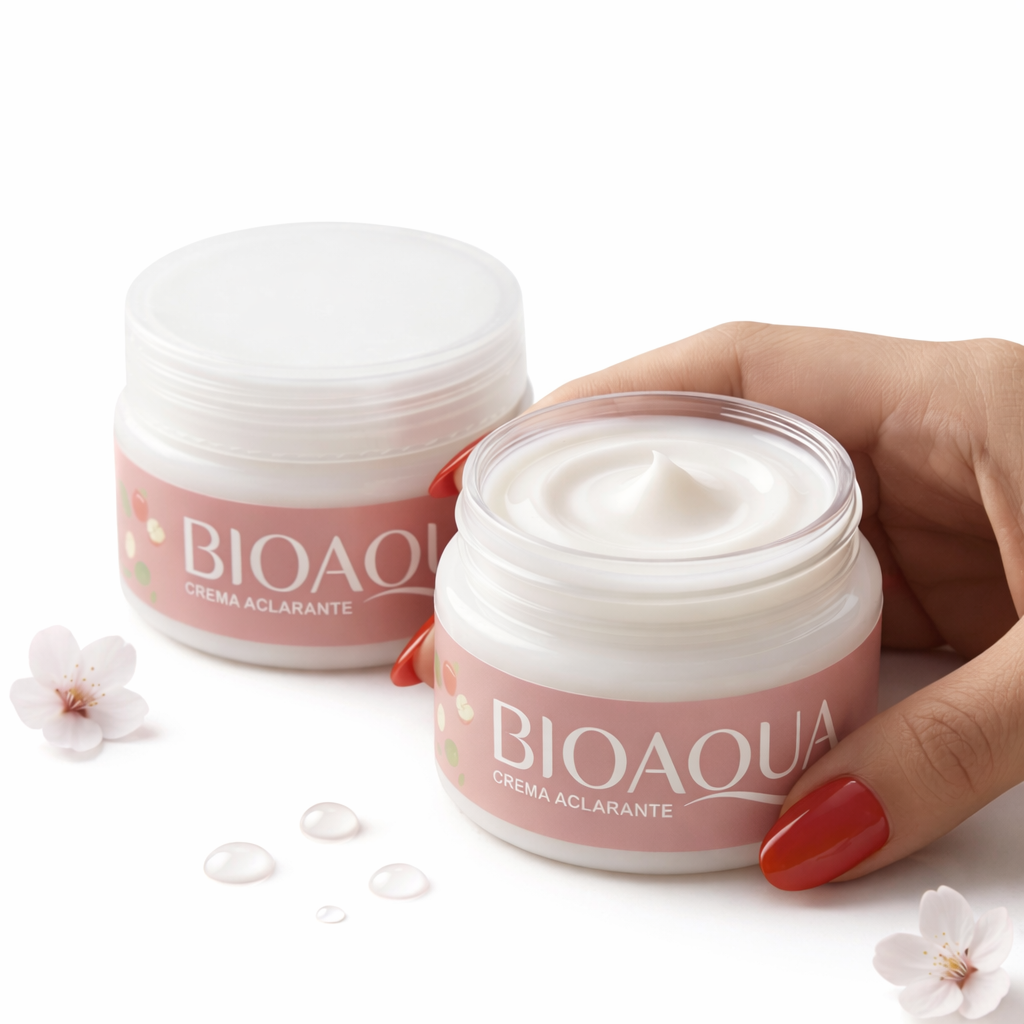 CREMA BLANQUEADORA ACLARANTE DESPIGMENTANTE BIOAQUA