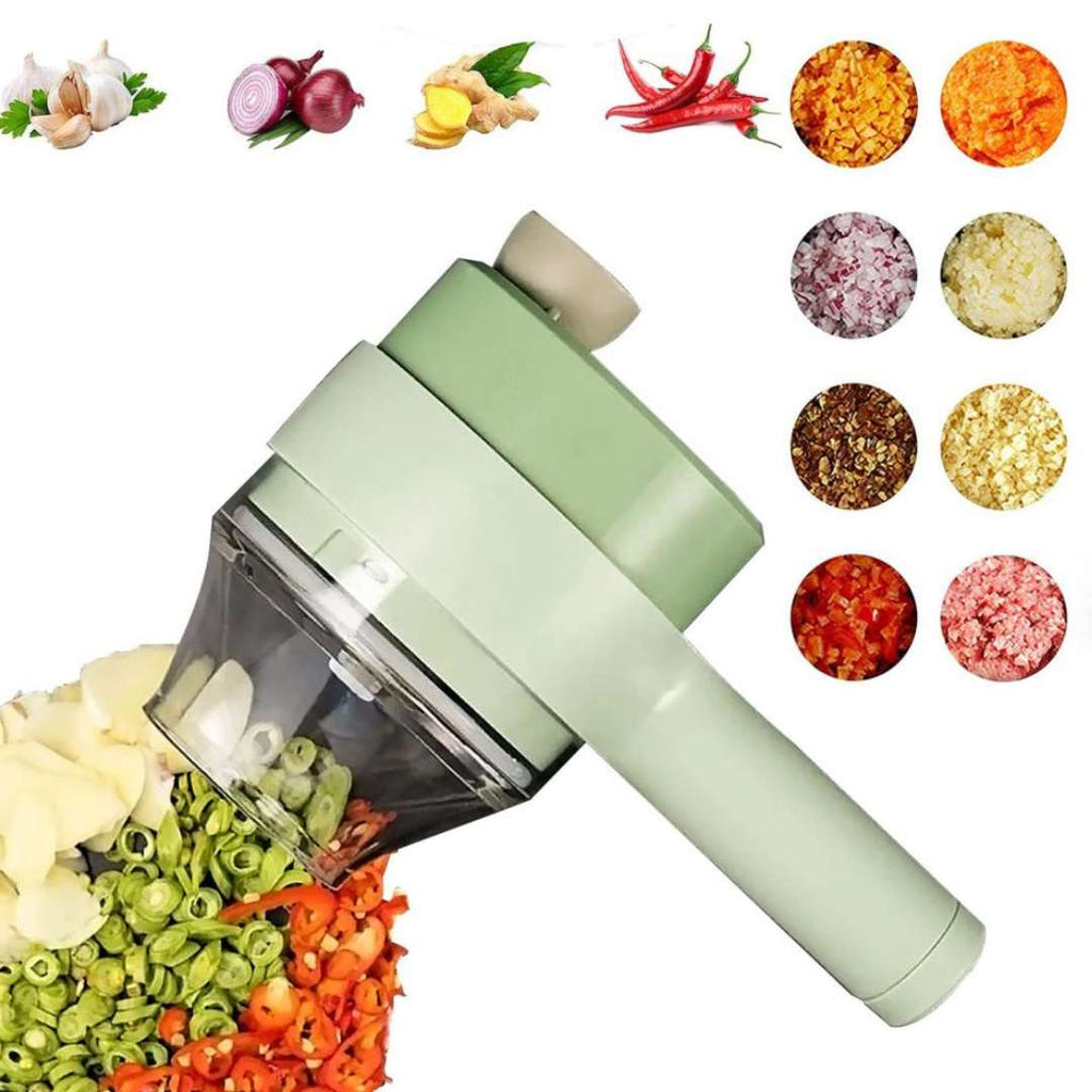 Cortador de Verduras Eléctrico 5 en 1