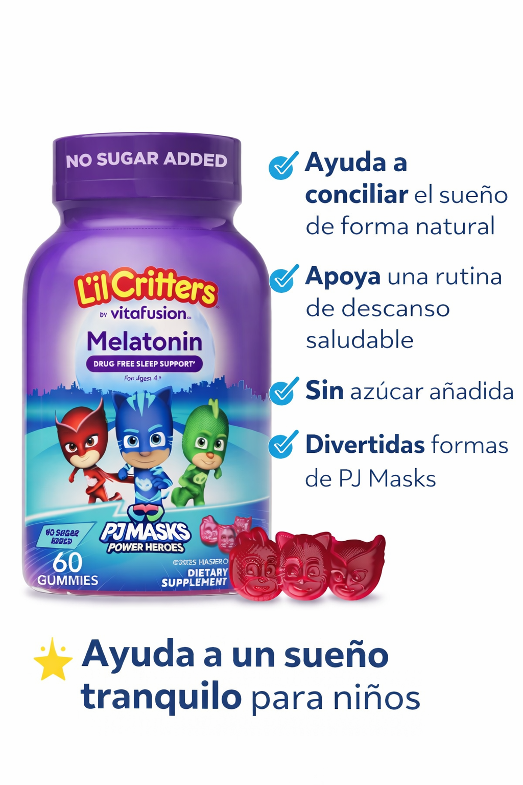 Lil Critters Melatonin Gummies